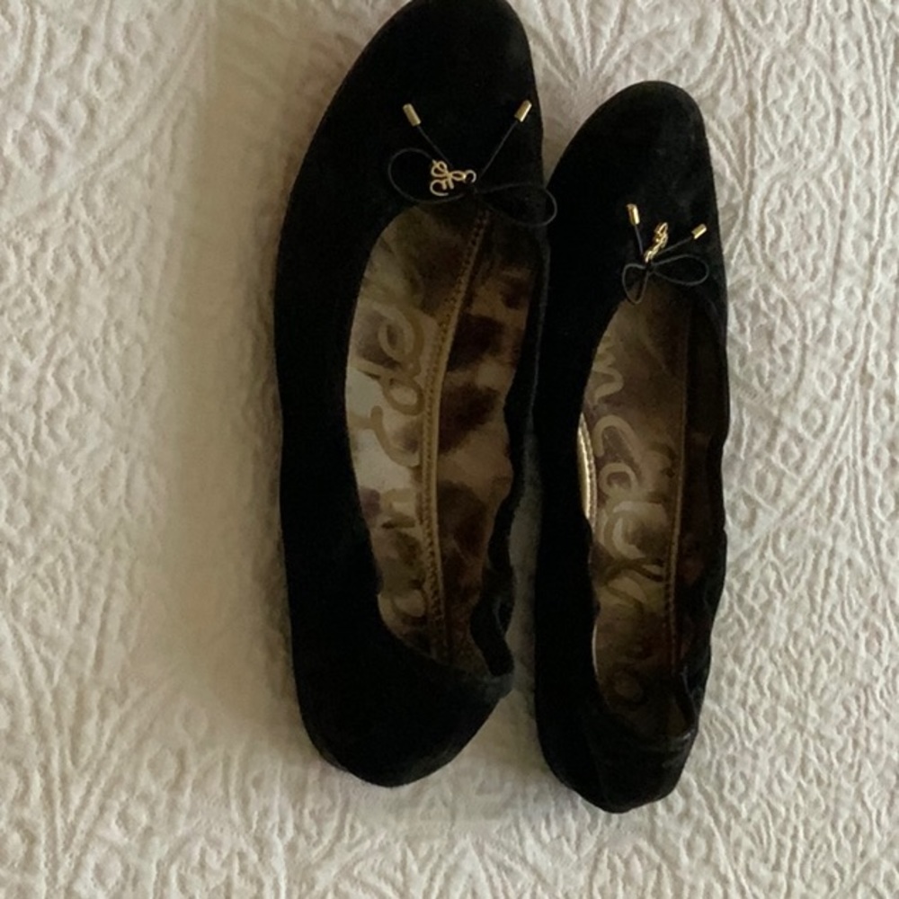 Sam Edelman Felicia, Black Suede flats